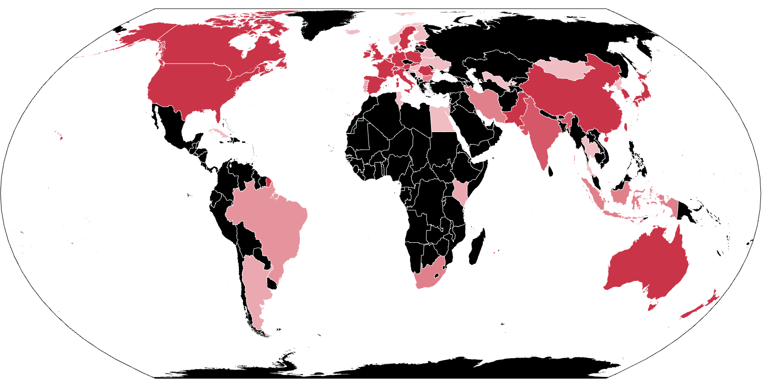 PDF Association - The Global Community - Map