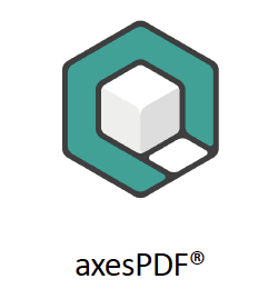 axesPDF - Logo with text