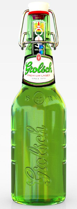 iC3D Opsis Model - Food - Grolsch Premium Lager Beer Bottle - Picture