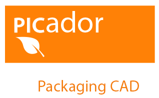 Picador - Strukturdesign för kartongförpackningar och POS/Display - Text: Packaging CAD - Logo