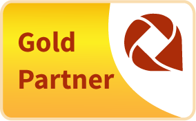 axaio software - Gold Partner - Logo