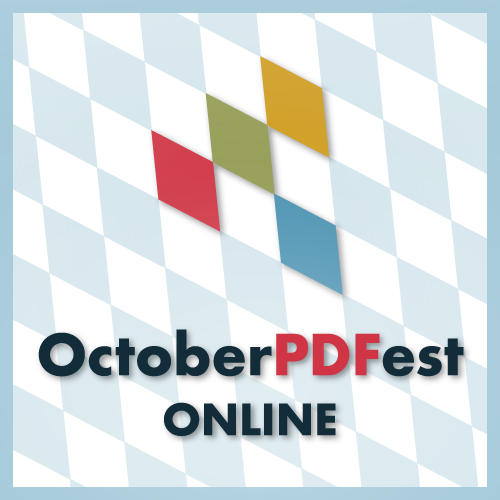 PDF Association - OctoberPDF Fest Online 2020 - Logo