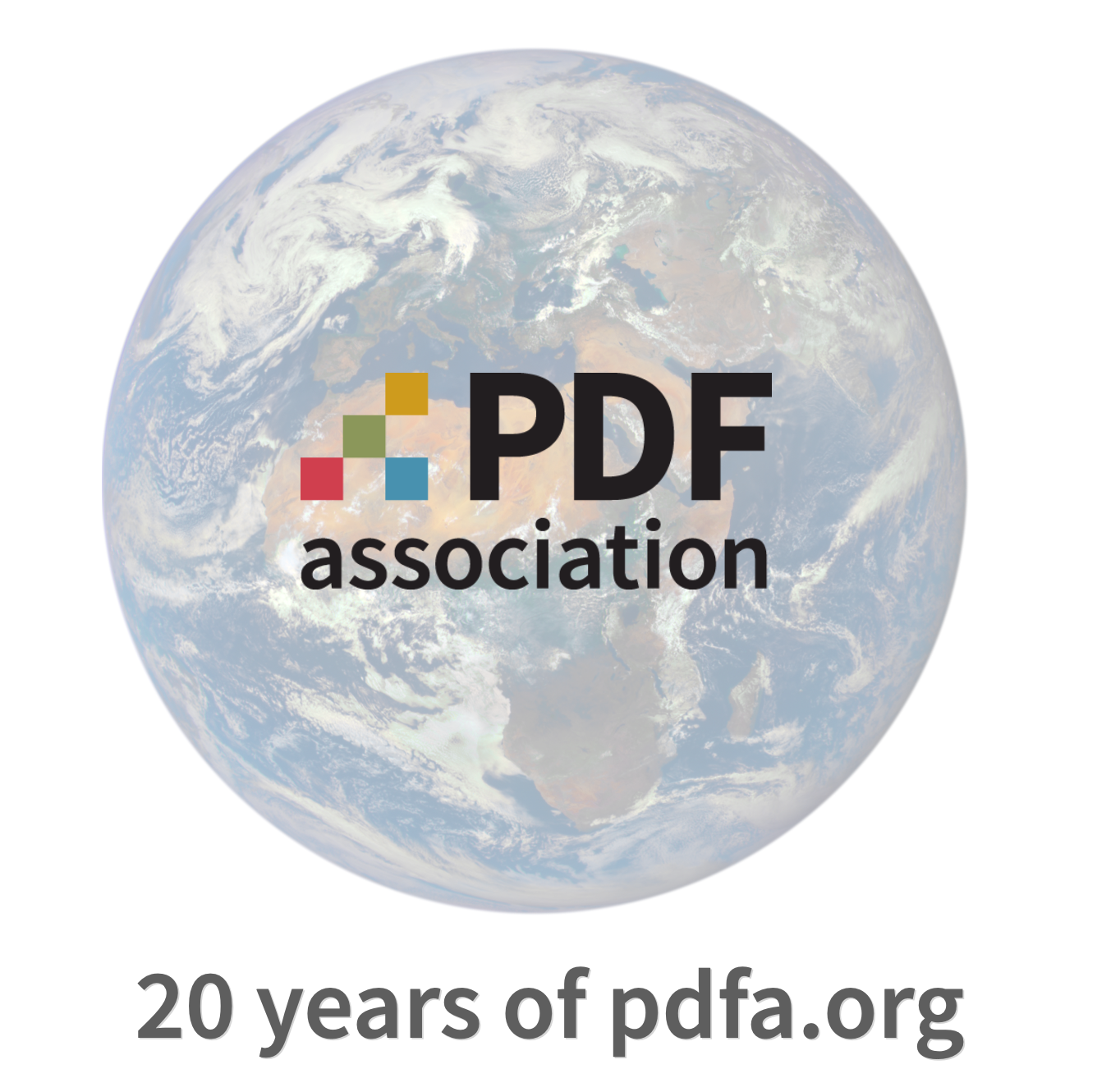 PDF Association 20 Years Celebration - Logo