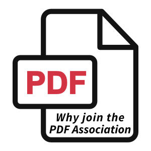 PDF Association Member - Why Join - Logo