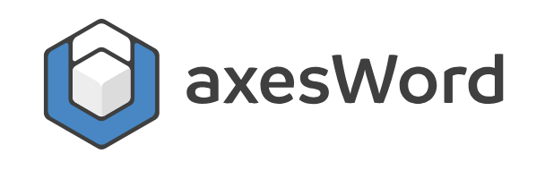 axesWord - Logo med text