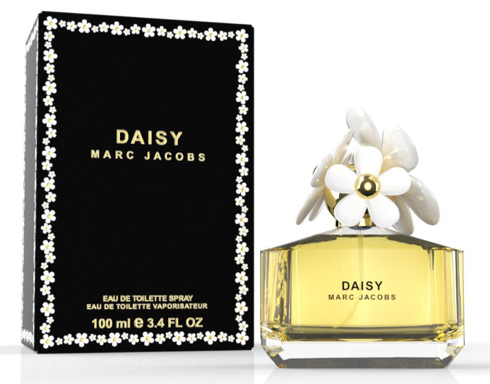 iC3D Opsis Model - Cosmetics - Daisy by Marc Jacobs - Flaska med kartongförpackning - Bild