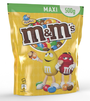 iC3D Opsis Model - Food - M&M Maxi - Pillow Bag - Picture