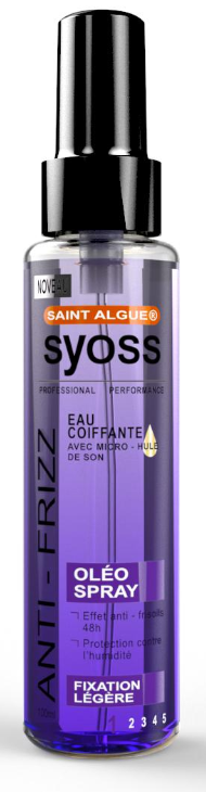iC3D Opsis Model - Cosmetics - Syoss Eau Coiffante Oléo Spray - Full bottle - Picture