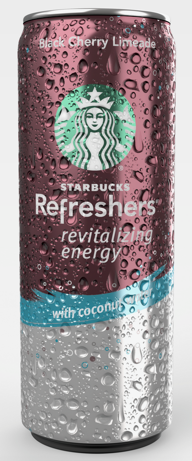 iC3D Spritzing - Livsmedel - Starbucks Black Cherry Limeade burk - Bild