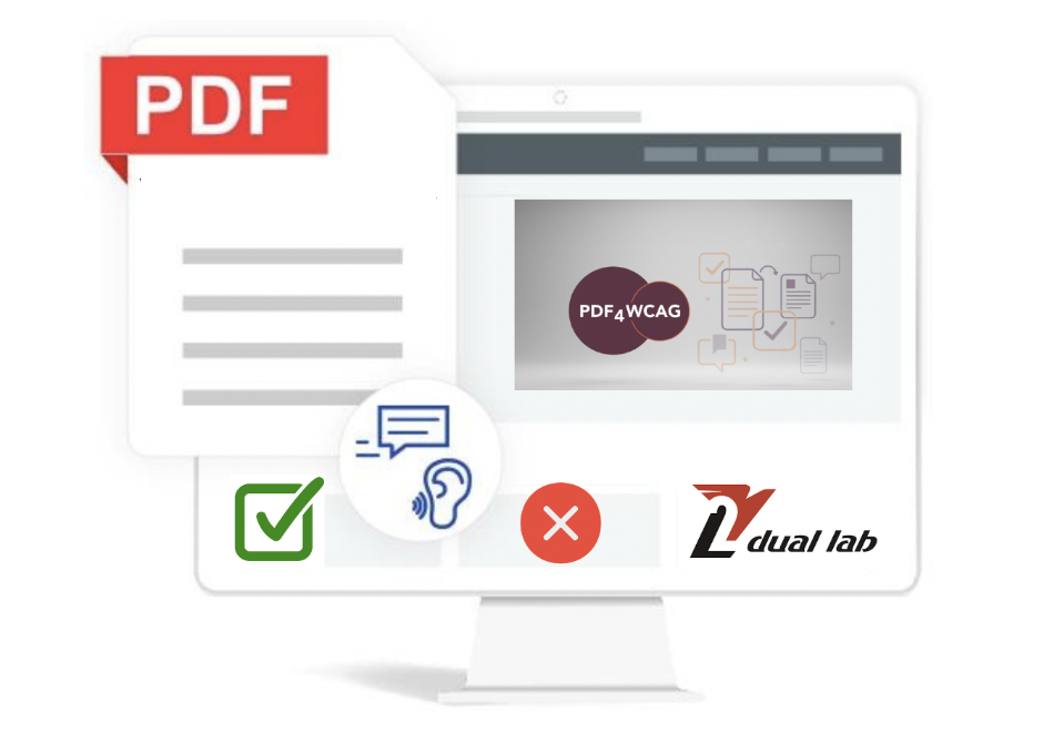 Dual Lab PDF4WCAG PDF Accessibility Checker - Desktop Screen - Picture