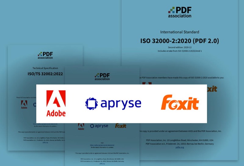 PDF Association, PDF 2.0 Specifications, Ladda ned utan kostnad idag! - Bild