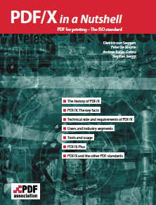 PDF Association - PDF/X in a Nutshell Booklet - Framsida - Bild