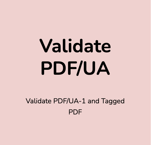 PDFix.io, Validate for PDF/UA Compliance Online - Banner