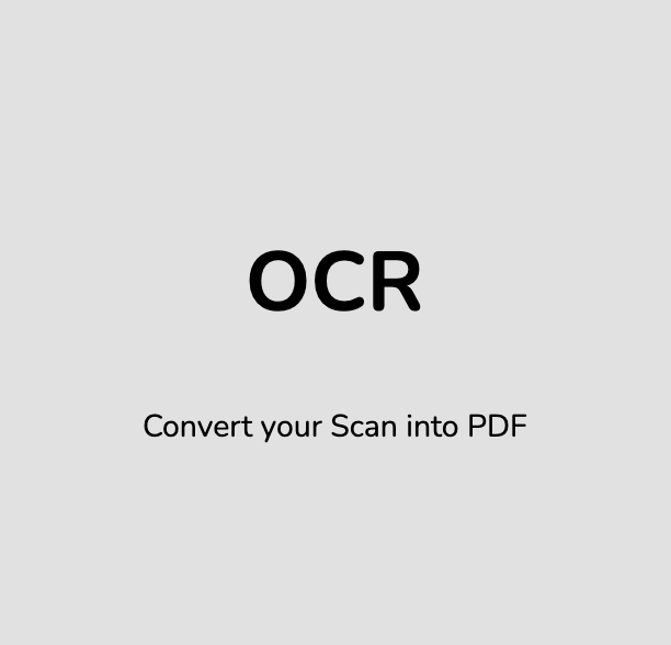 PDFix.io, OCR / Optical Character Recognition, Convert scanned file into fyll searchable PDF Online - Banner