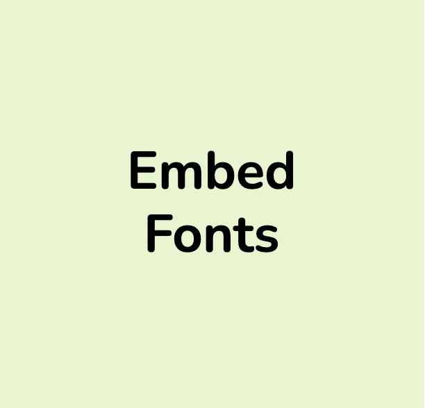 PDFix.io, Embed Fonts Online - Banner